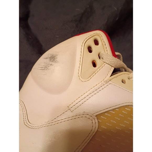 Air Jordan 5 Retro sneakers 2012 Fire Red colorway Size 9.5 - Picture 9 of 9